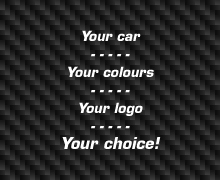 car mat designed by you - choose colour, logo