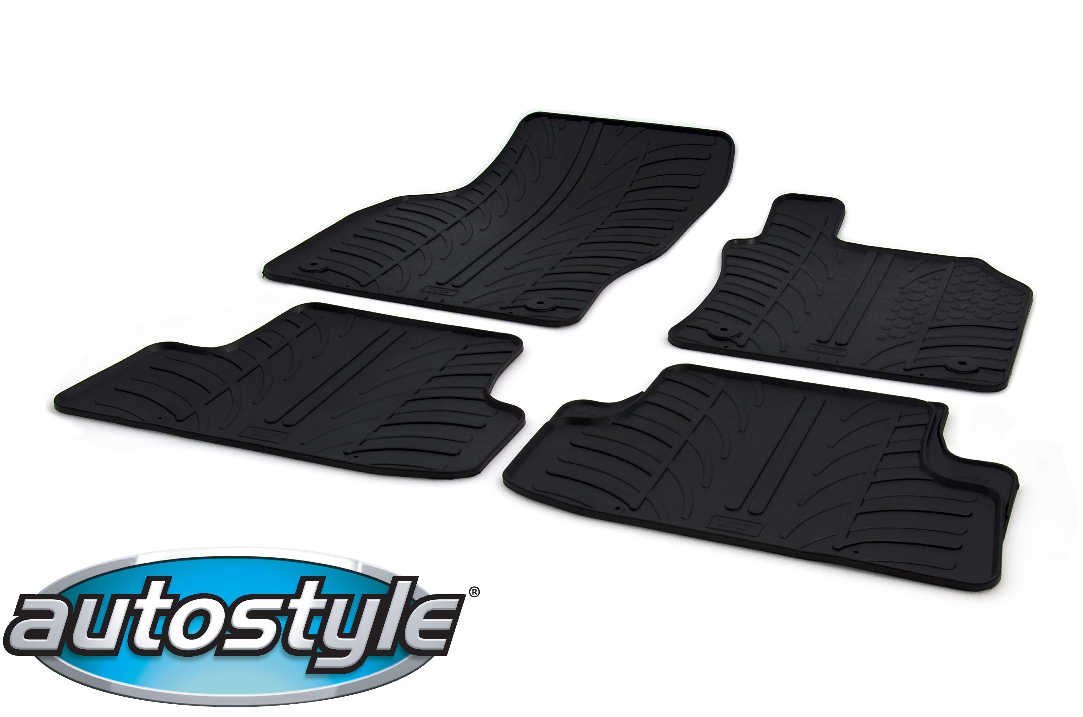 Audi A3 2012 5 Door Saloon Hatchback Rubber Car Mat Set